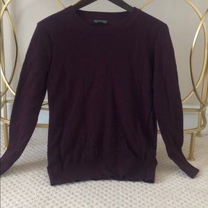 Deep purple sweater